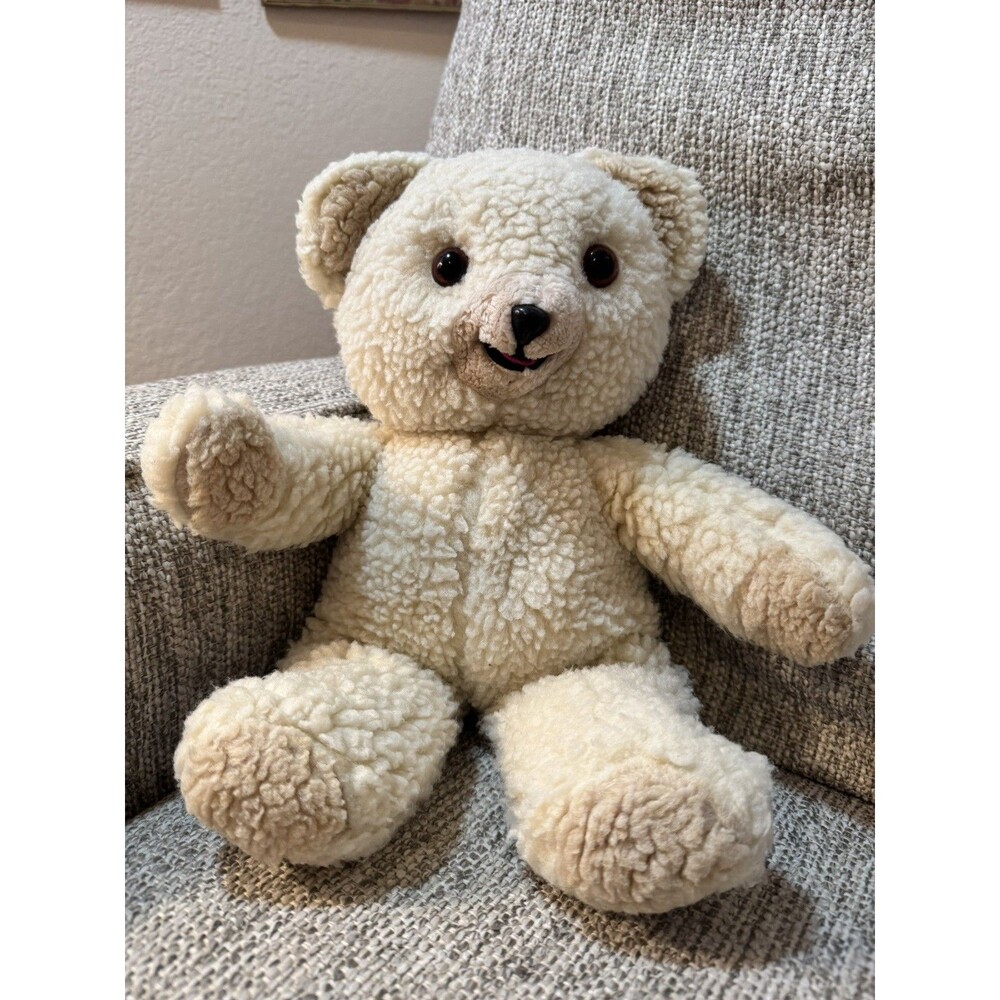 Vintage Snuggle Bear (Lever Brothers Russ Berrie And Co) 15" Plush 1986